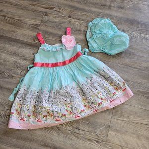 Jessica Ann Infant Cityscape Dress